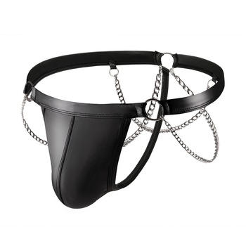 Tanga Leather Style Back Chains 1